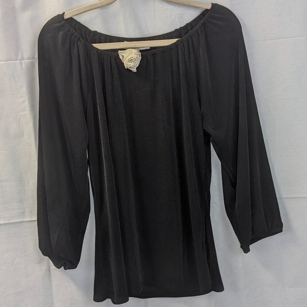 Bettina Star Size Large Black Tunic